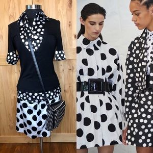 Willie Smith black w/ white polka top